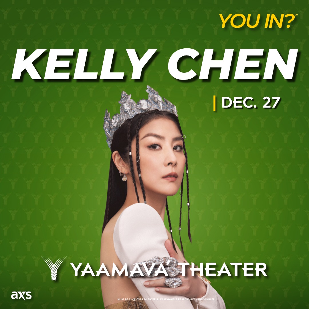 陳慧琳《SEASON 2－萬人結界》演唱會震撼登場 12 月 27 日於 Yaamava’ Theater 盛大開唱