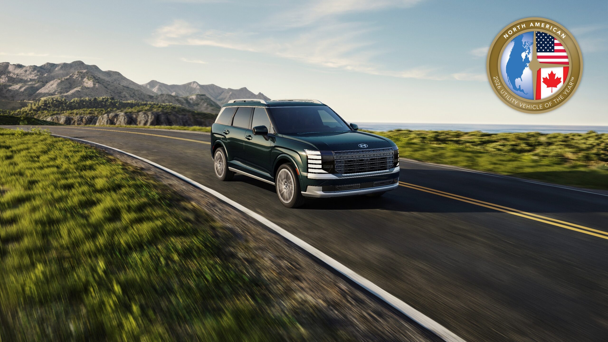 現代汽車 Palisade 榮獲 2026 北美年度風雲休旅車殊榮